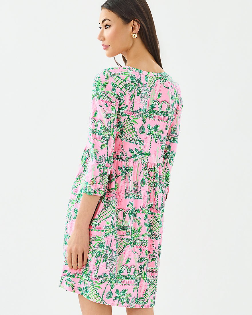 Lilly Pulitzer - Loran Swing Dress - Mandevilla Baby Always Worth It