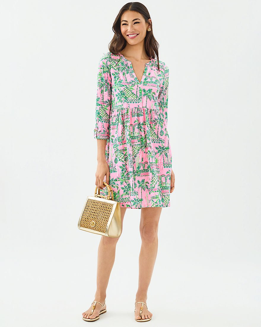 Lilly Pulitzer - Loran Swing Dress - Mandevilla Baby Always Worth It