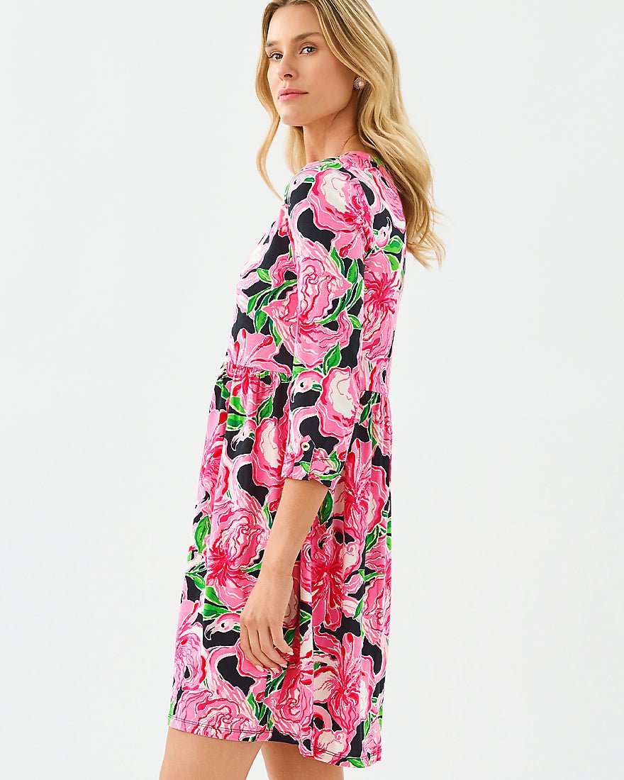 Lilly Pulitzer - Loran Swing Dress - Onyx Party All The Time