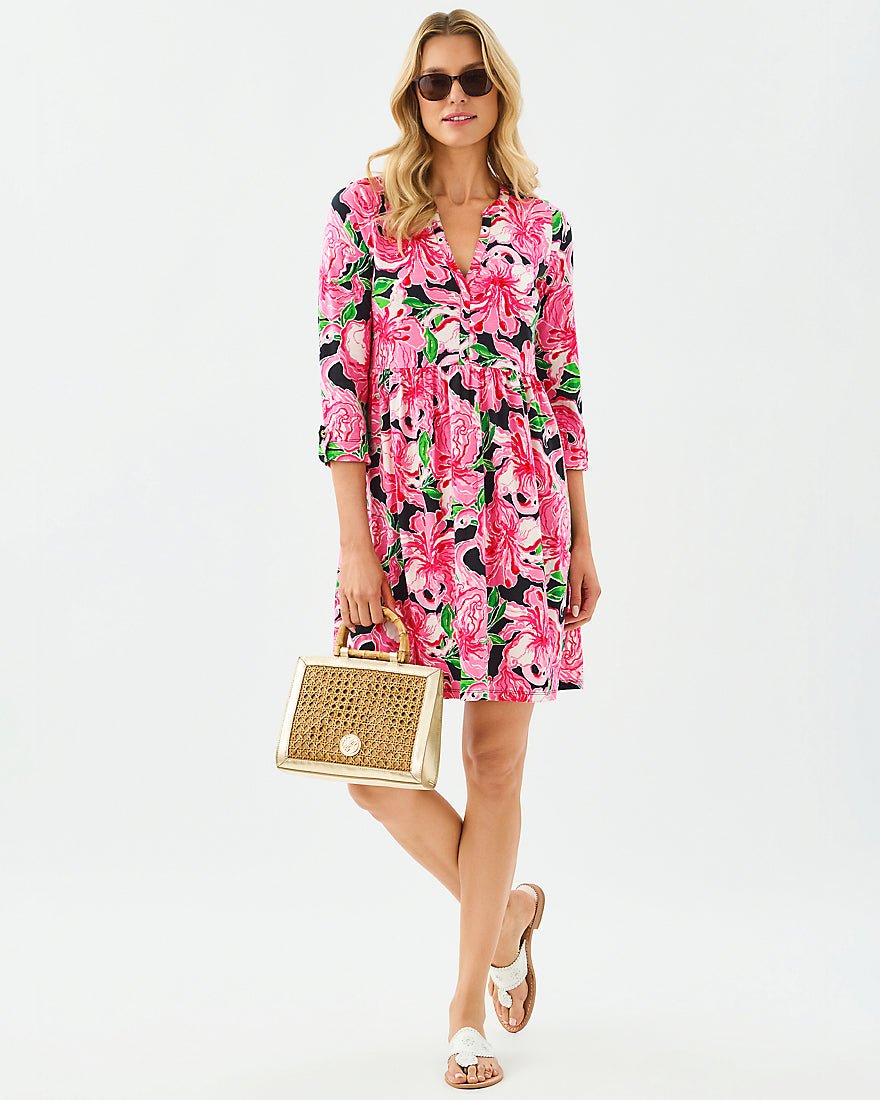 Lilly Pulitzer - Loran Swing Dress - Onyx Party All The Time