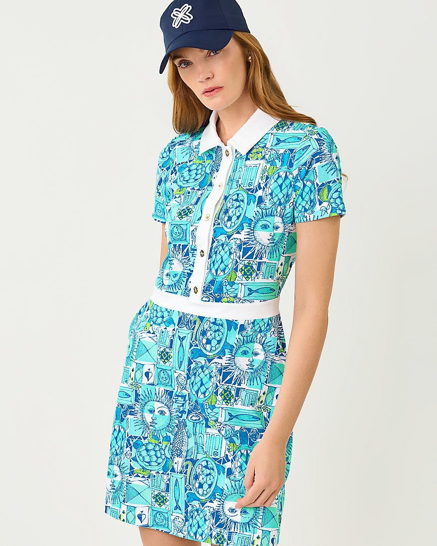 Lilly Pulitzer - Loribelle Upf 50 Plus Dress - Mint Condition Harlillyquin
