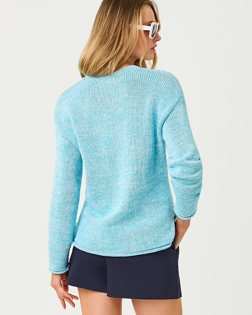 Lilly Pulitzer - Lotan Sweater - Capri Blue Marl