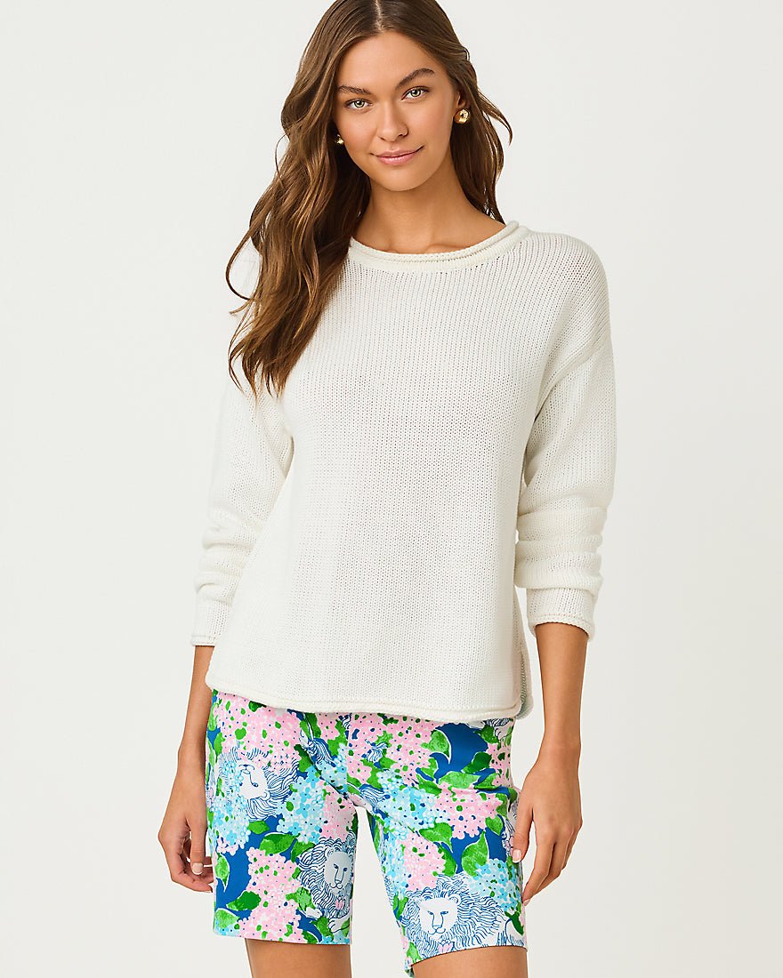 Lilly Pulitzer - Lotan Sweater - Putting Green Tidepool Stripe