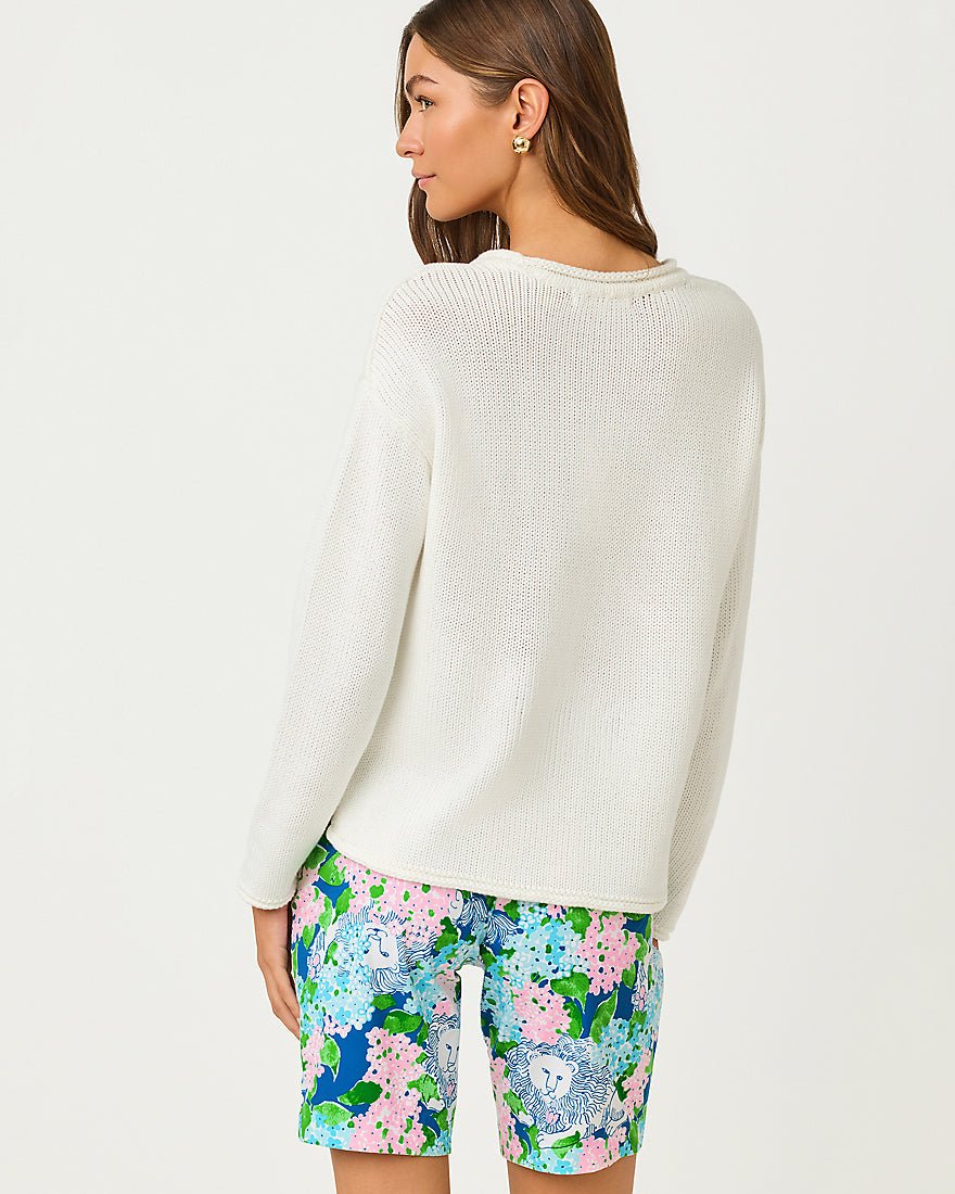 Lilly Pulitzer - Lotan Sweater - Putting Green Tidepool Stripe