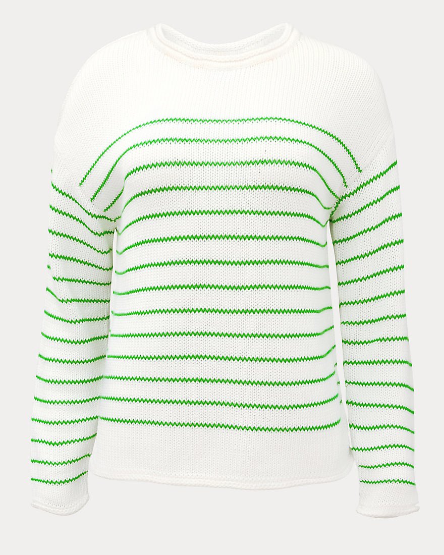 Lilly Pulitzer - Lotan Sweater - Putting Green Tidepool Stripe