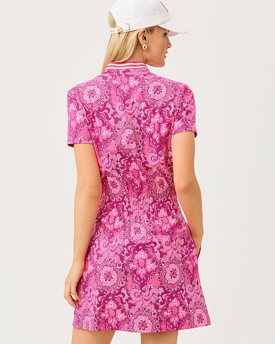 Lilly Pulitzer - Love Active Dress Upf 50 Plus - Pink Aster The Casbah Allover