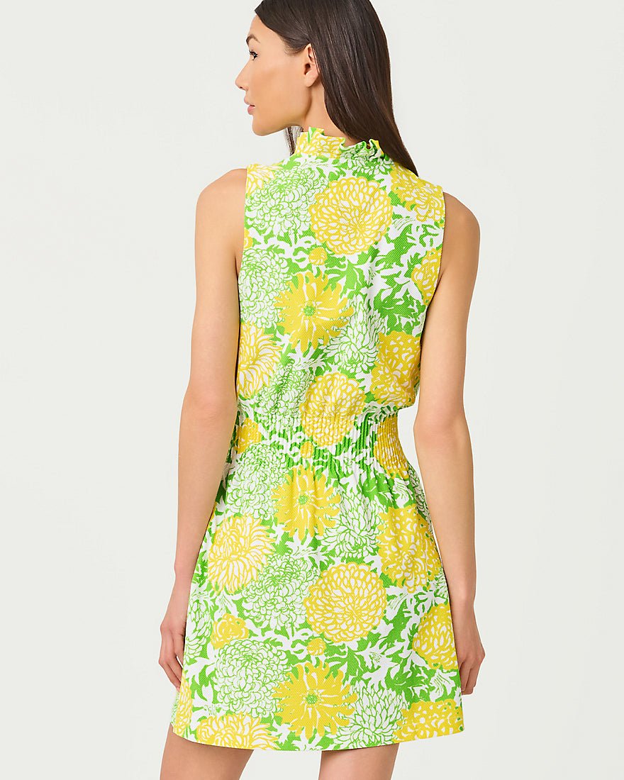 Lilly Pulitzer - Love Active Sleeveless Dress - Crocodile Green Mumbo Jumbo