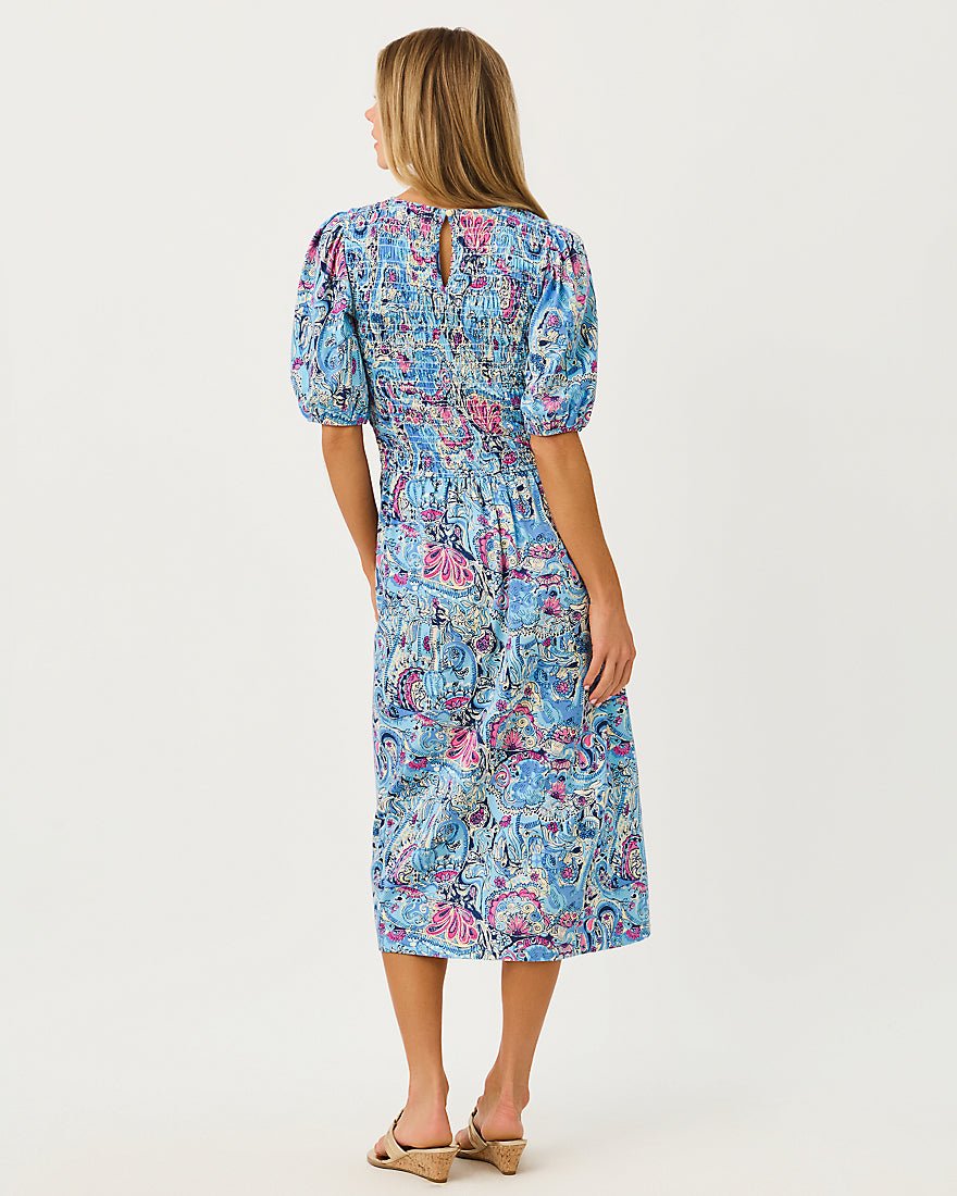Lilly Pulitzer - Lucila Midi Dress - Multi Paisley Parade