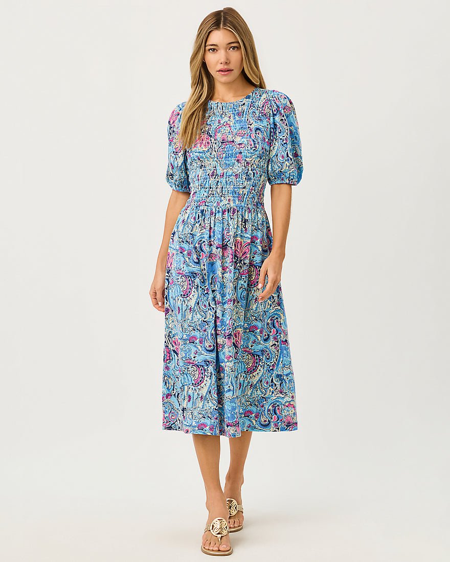 Lilly Pulitzer - Lucila Midi Dress - Multi Paisley Parade