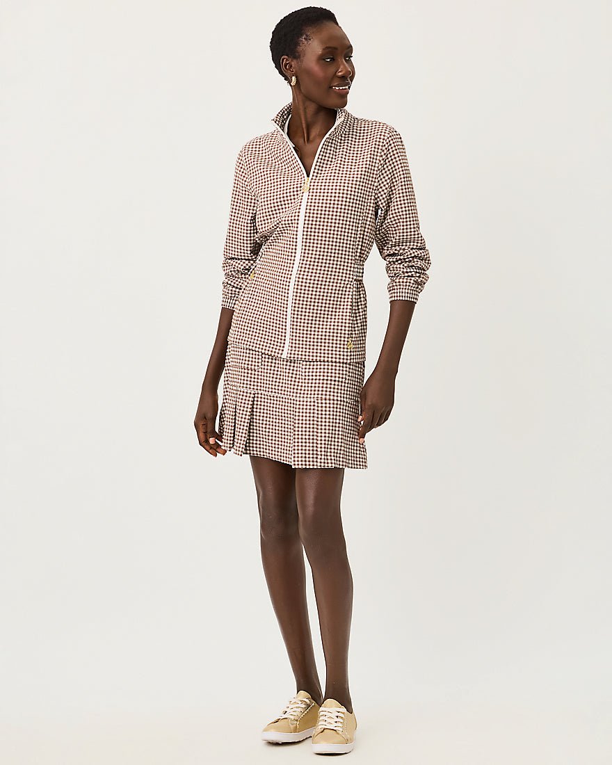 Lilly Pulitzer - Luisa Skort Upf 50 Plus - Coco Beach Mini Performance Gingham