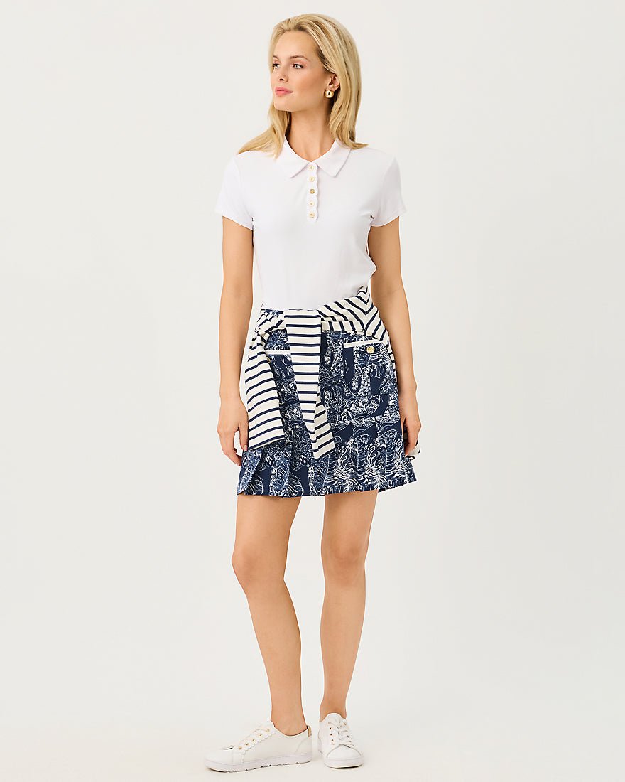 Lilly Pulitzer - Luisa Skort Upf 50 Plus - Low Tide Navy Lil Palm Prowl