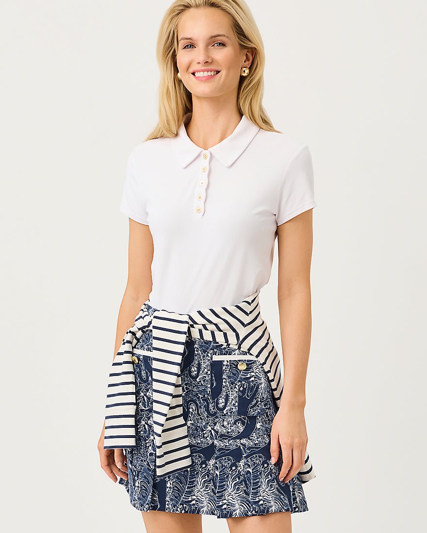Lilly Pulitzer - Luisa Skort Upf 50 Plus - Low Tide Navy Lil Palm Prowl