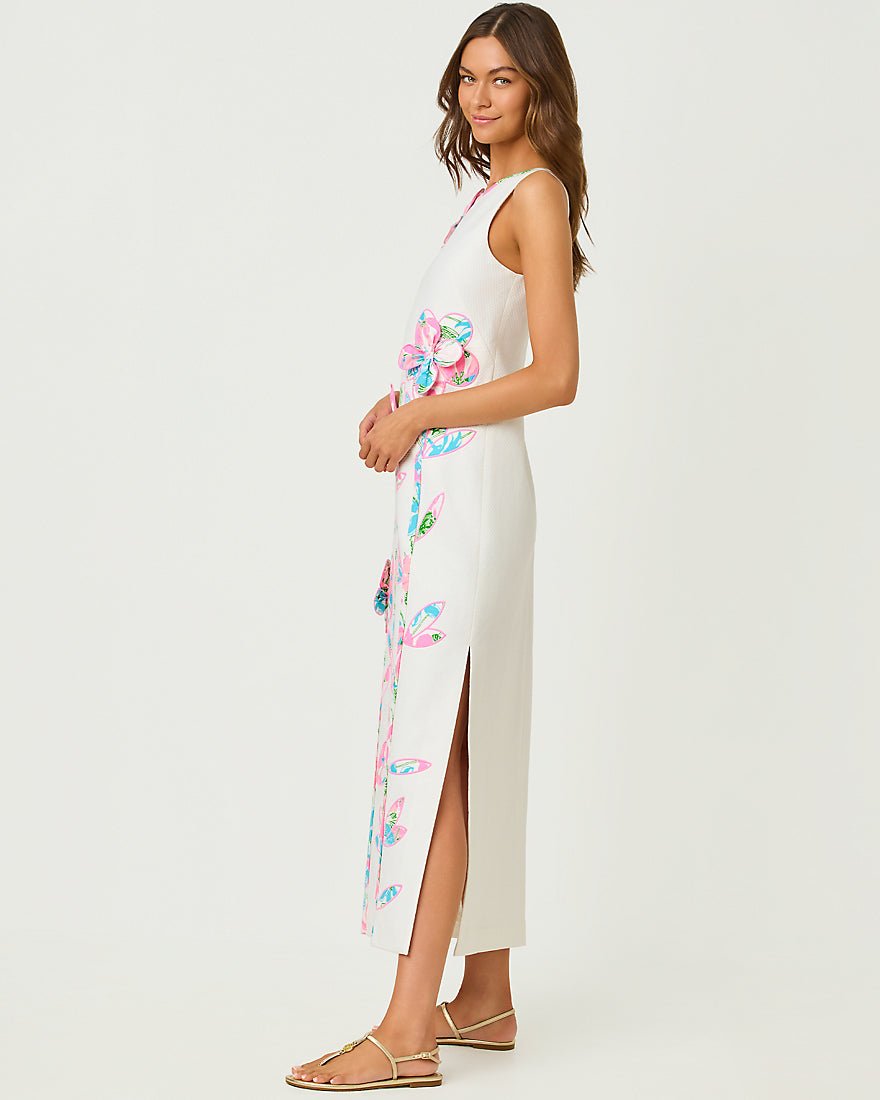 Lilly Pulitzer - Marleigh Stretch Maxi Shift Dress - Resort White