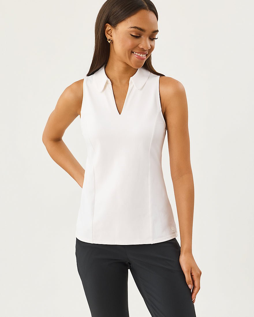 Lilly Pulitzer - Martina Polo Upf 50 Plus - Resort White