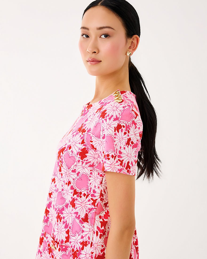 Lilly Pulitzer - Mattison Dress - Coconut Dear Heart