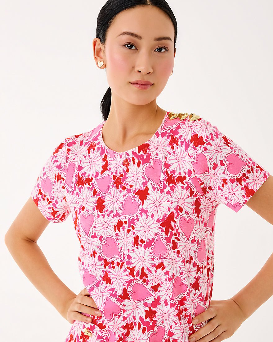 Lilly Pulitzer - Mattison Dress - Coconut Dear Heart