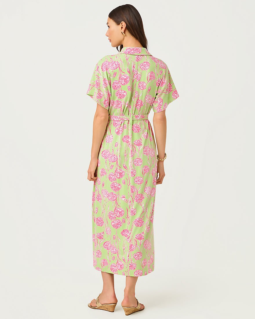 Lilly Pulitzer - Mckennon Upf 50 Plus Maxi Dress - Pistachio Macaron Alina