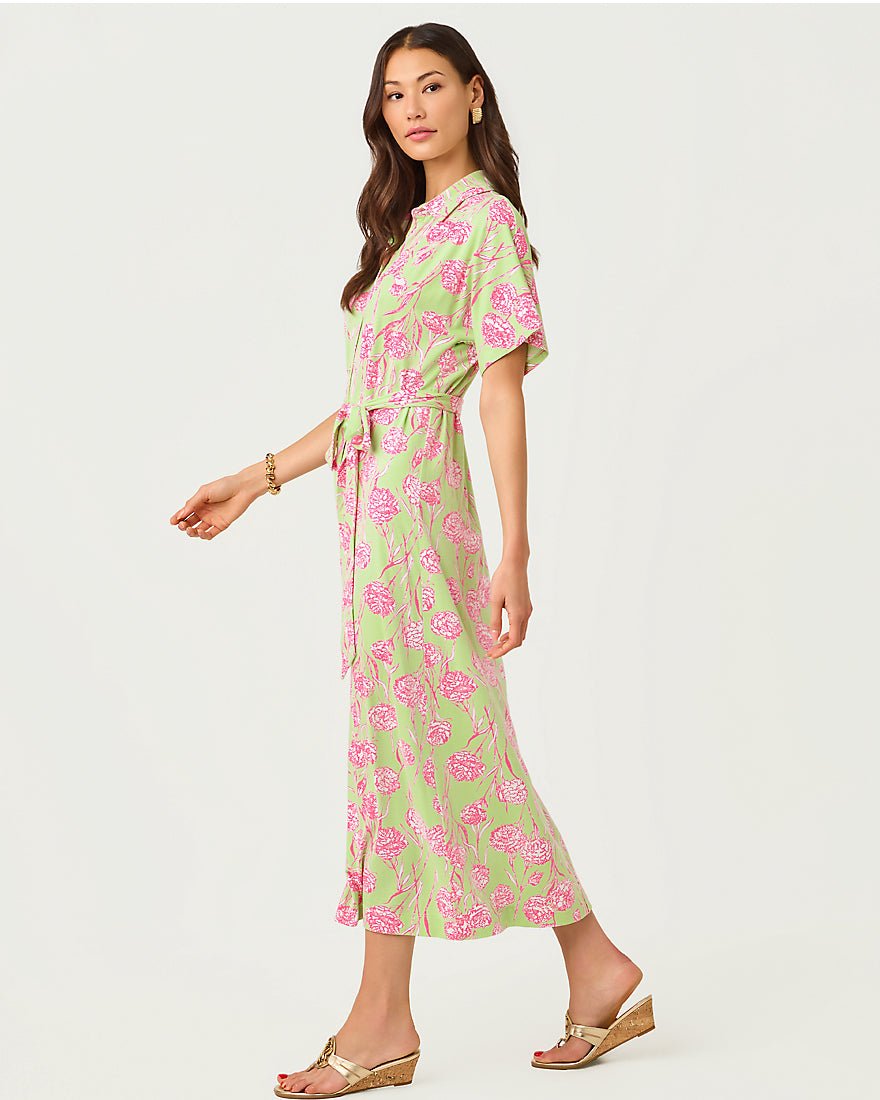 Lilly Pulitzer - Mckennon Upf 50 Plus Maxi Dress - Pistachio Macaron Alina
