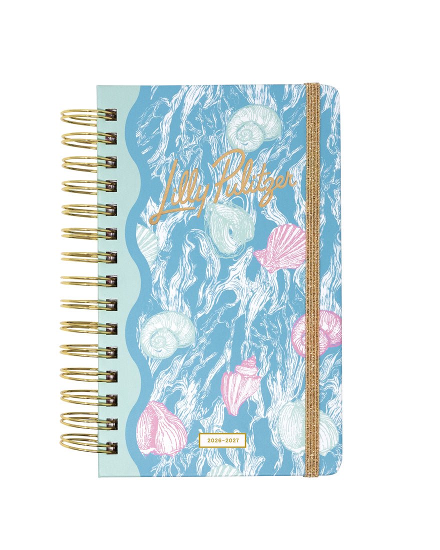 Lilly Pulitzer - Medium 17 Month Agenda - Capri Blue Shelden