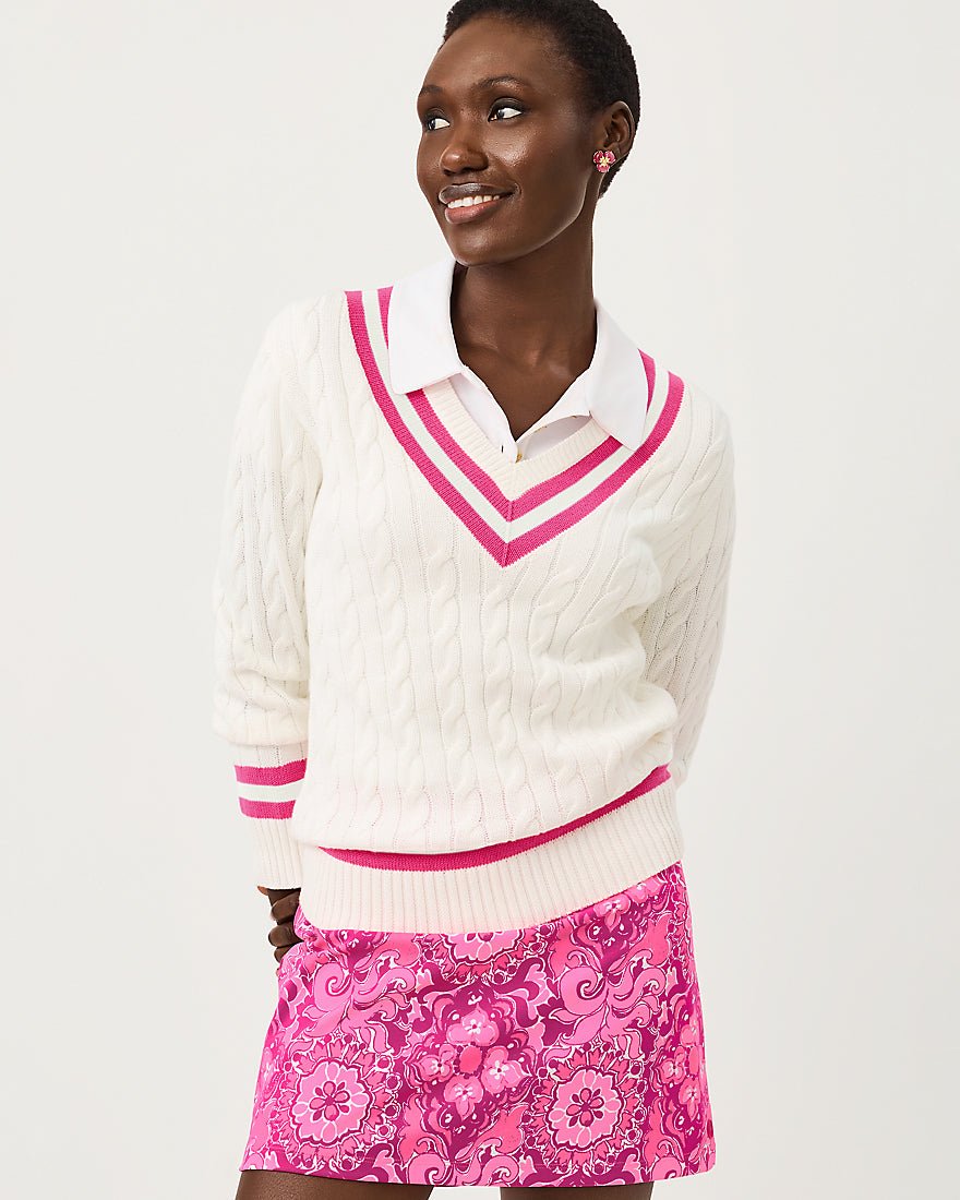 Lilly Pulitzer - Meena Skort Upf 50 Plus - Pink Aster The Casbah Allover