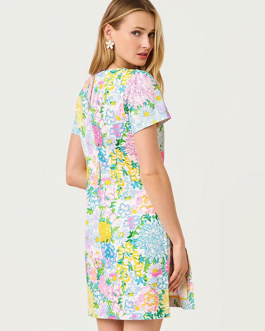 Lilly Pulitzer - Melodie Skirted Romper - Multi Lilly Garden