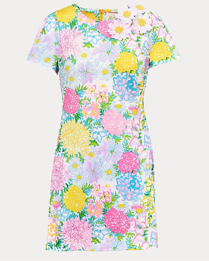 Lilly Pulitzer - Melodie Skirted Romper - Multi Lilly Garden