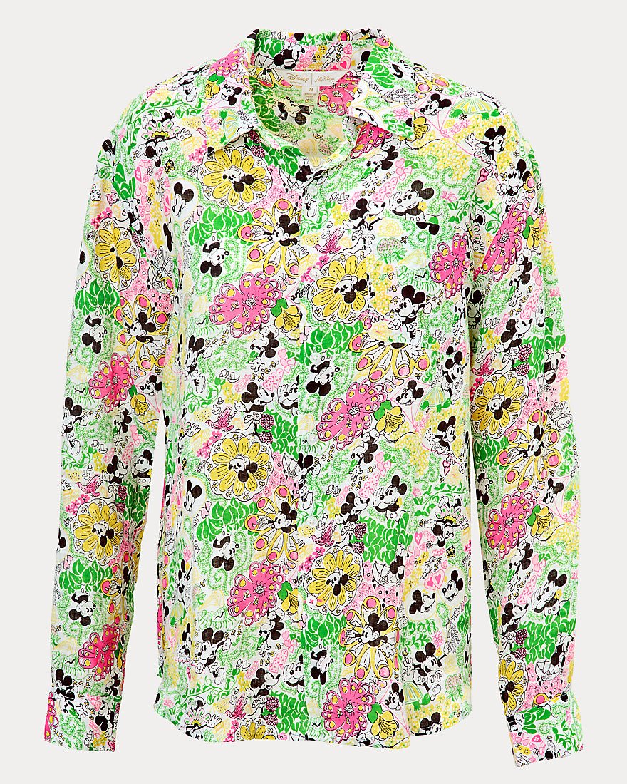 Lilly Pulitzer - Mens Stuff Addison Shirt - Multi Throwback Disney