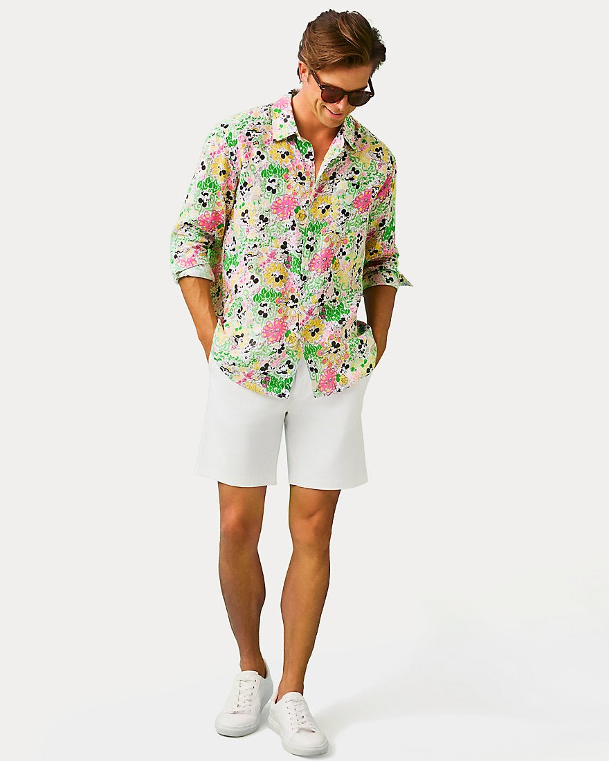Lilly Pulitzer - Mens Stuff Addison Shirt - Multi Throwback Disney