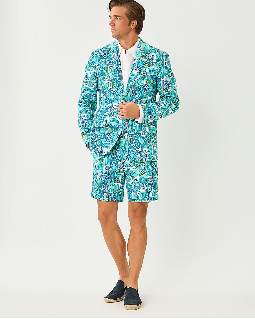 Lilly Pulitzer - Mens Stuff Flagler Blazer - Mint Condition Harlillyquin