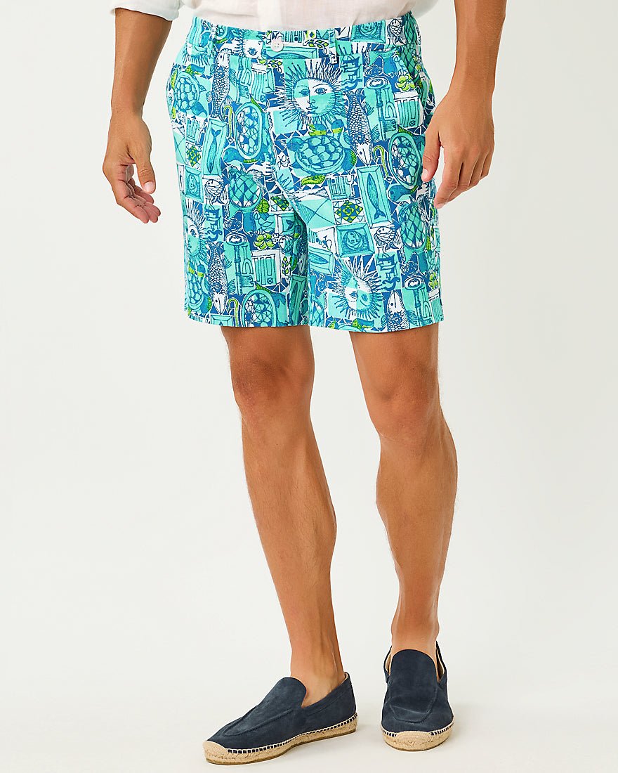 Lilly Pulitzer - Mens Stuff Volk Stretch Short - Mint Condition Harlillyquin