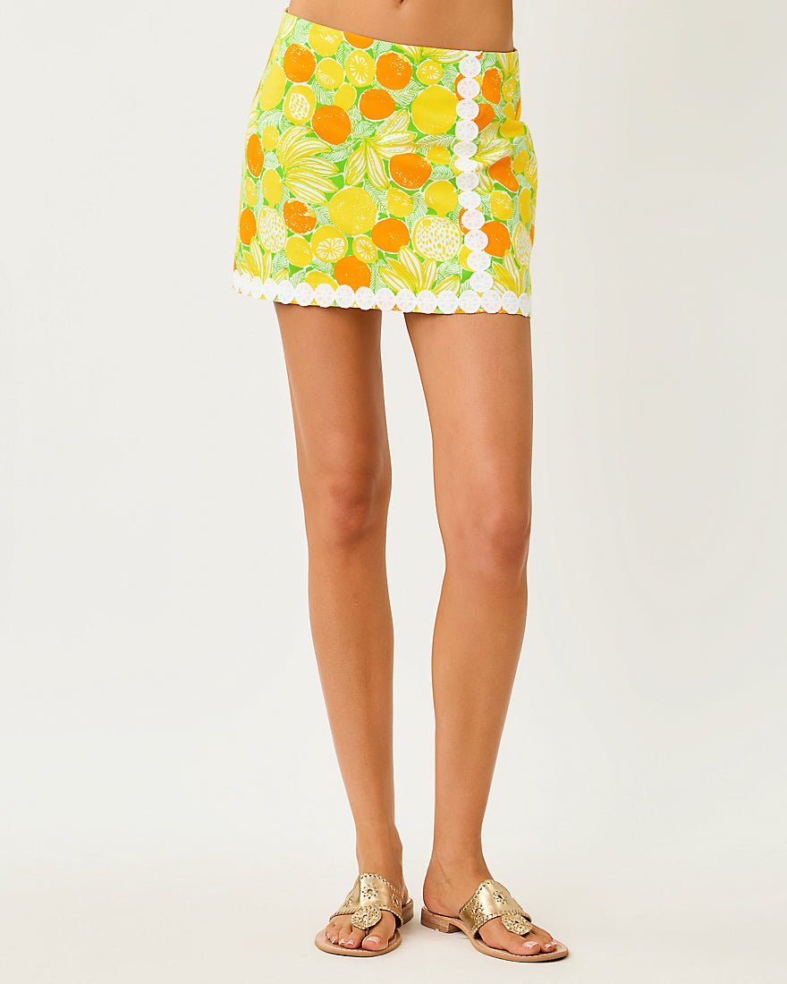 Lilly Pulitzer - Michelina Mini Skort - Island Palm Zesty