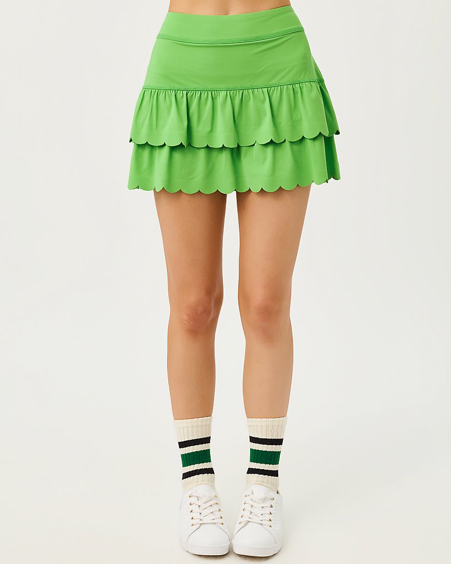Lilly Pulitzer - Miesha Scallop Skort Upf 50 Plus - Chateau Green