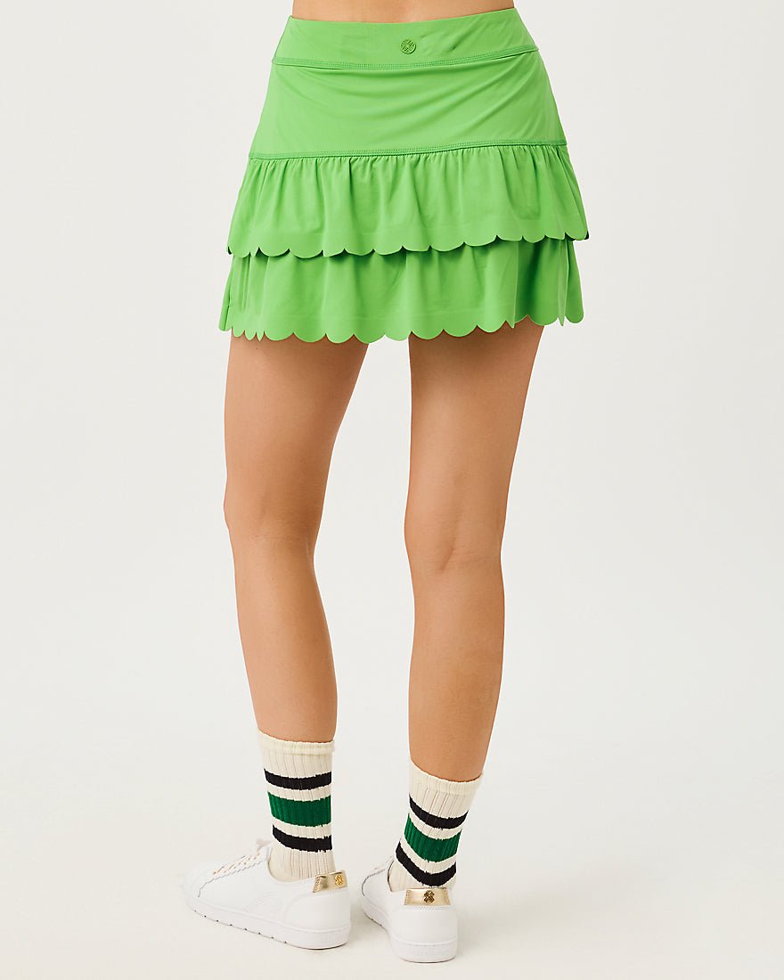 Lilly Pulitzer - Miesha Scallop Skort Upf 50 Plus - Chateau Green