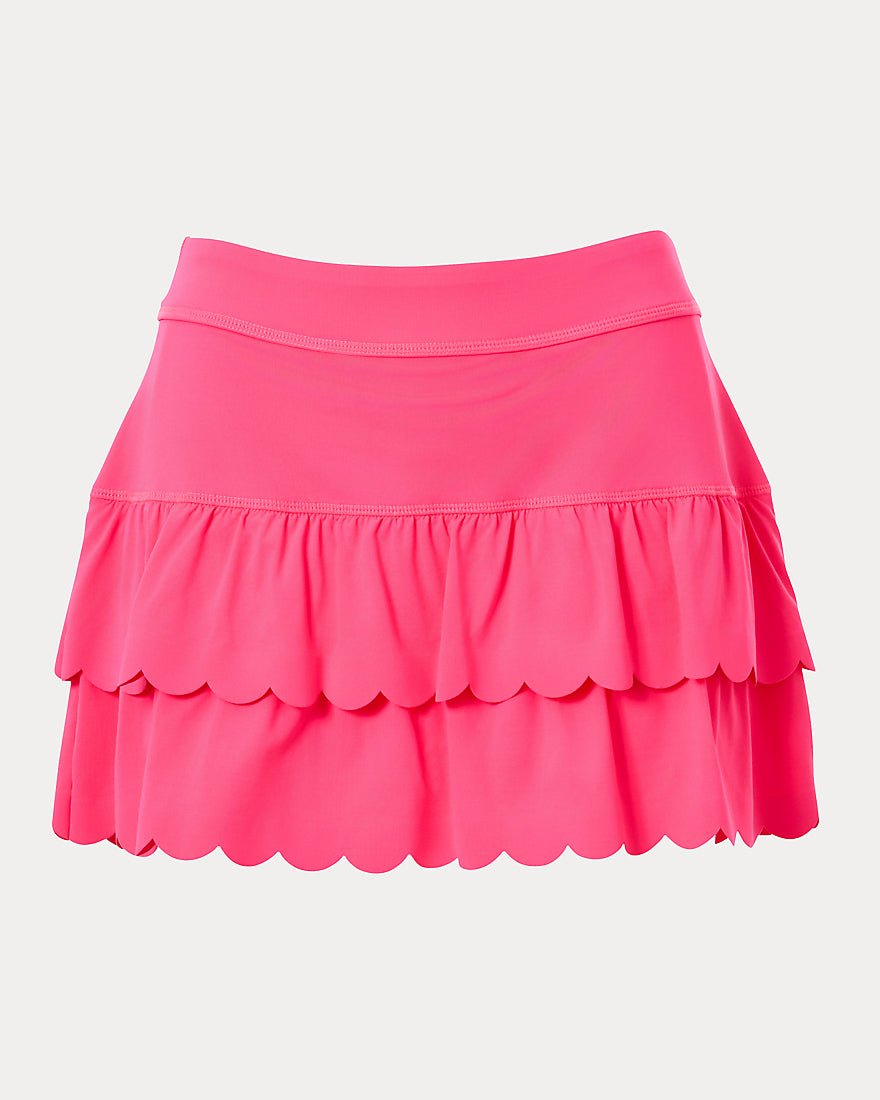 Lilly Pulitzer - Miesha Scallop Skort Upf 50 Plus - Lipstick Pink