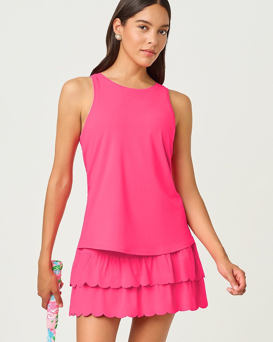 Lilly Pulitzer - Miesha Scallop Skort Upf 50 Plus - Lipstick Pink
