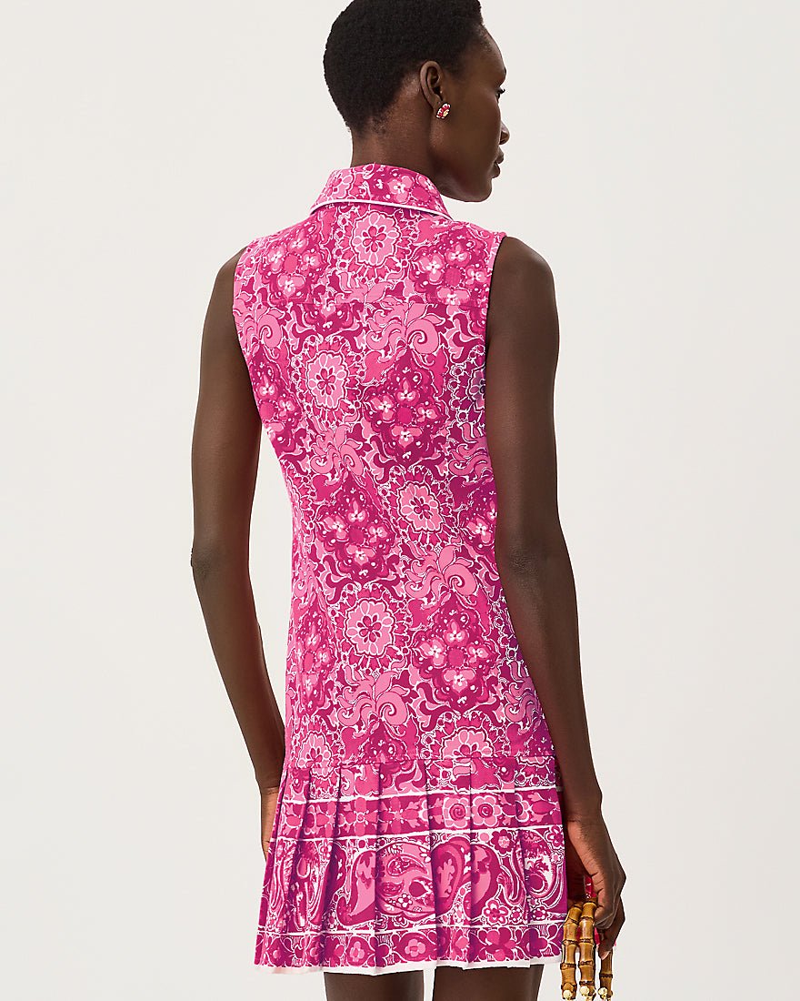 Lilly Pulitzer - Milana Dress - Pink Aster The Casbah Allover