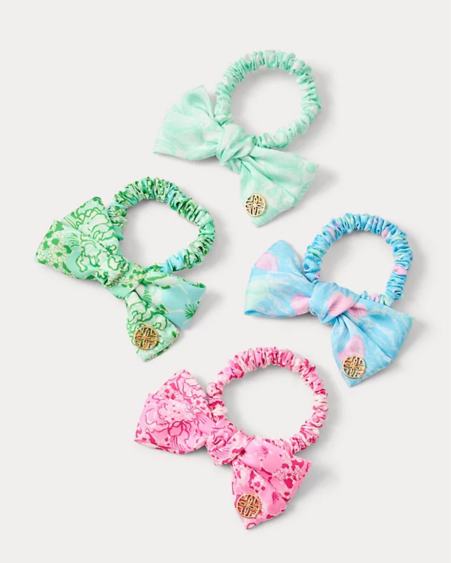 Lilly Pulitzer - Mini Scrunchie Set with Bow - Multi