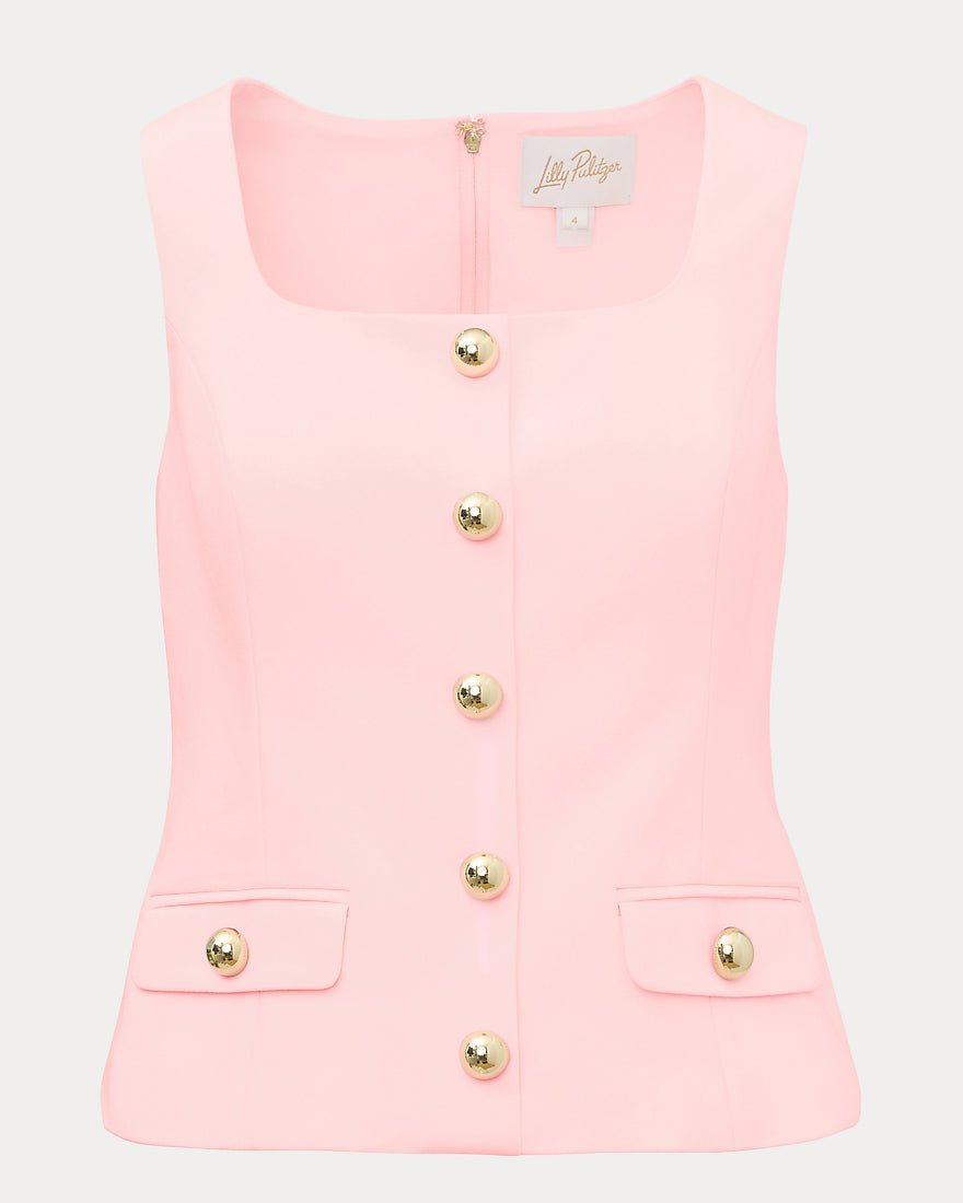 Lilly Pulitzer - Moira Sleeveless Top - Pink Muse