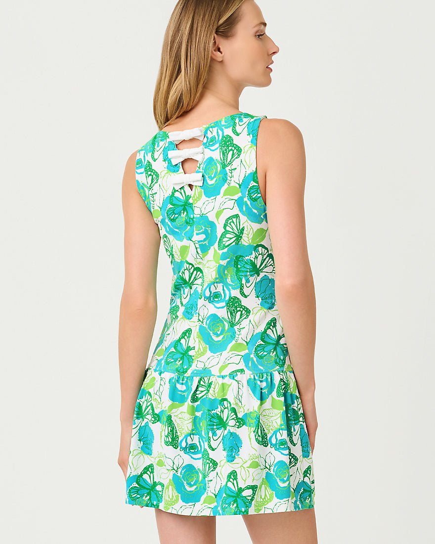 Lilly Pulitzer - Nadeera Active Dress Upf 50 Plus - Resort White Monarch Rose