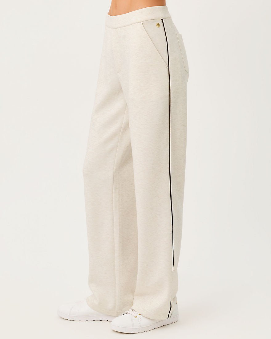 Lilly Pulitzer - Nassau Lounge Pant Upf 50 Plus - Heathered Coconut