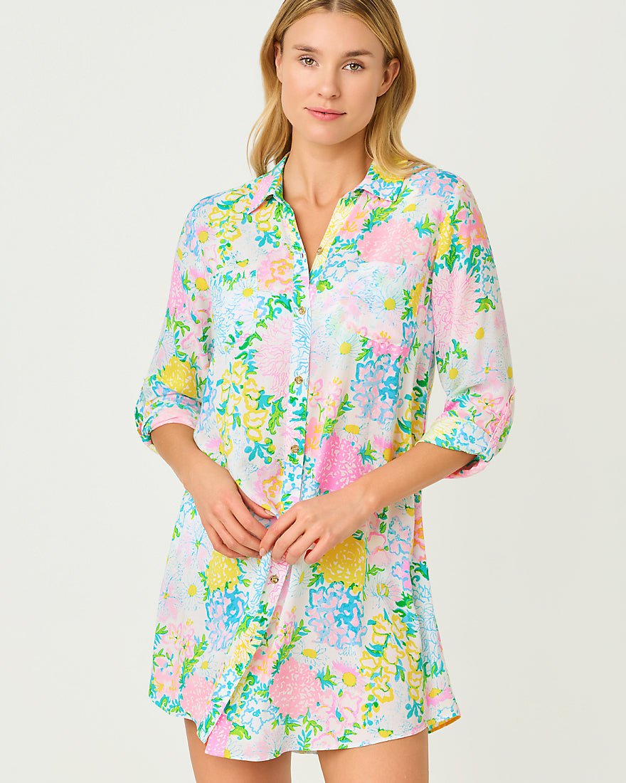 Lilly Pulitzer - Natalie Coverup - Multi Lilly Garden