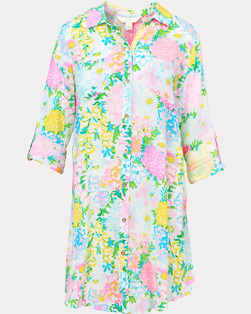 Lilly Pulitzer - Natalie Coverup - Multi Lilly Garden