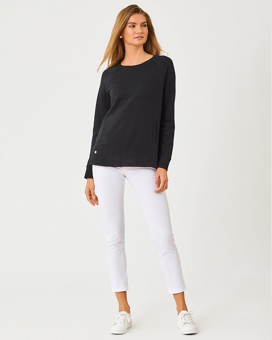 Lilly Pulitzer - New Beach Comber Pullover - Noir