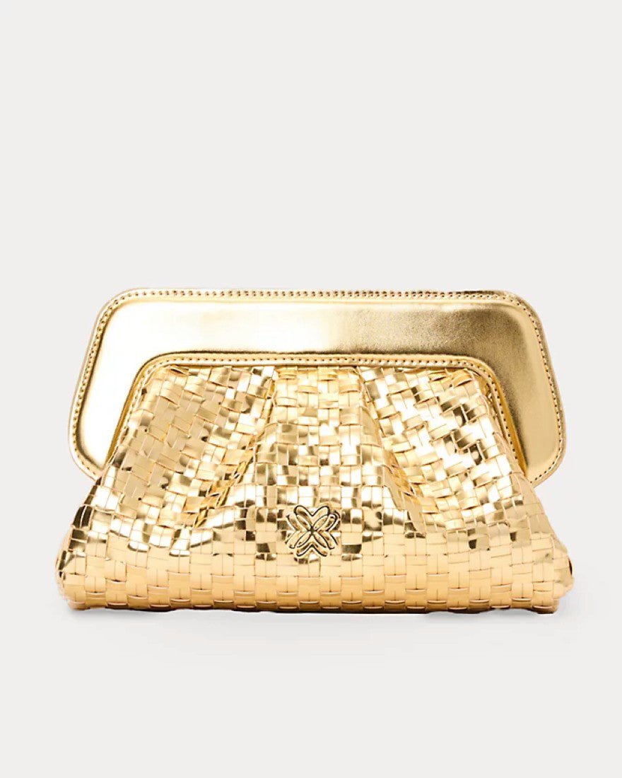 Lilly Pulitzer - Nicolette Clutch - Gold Metallic