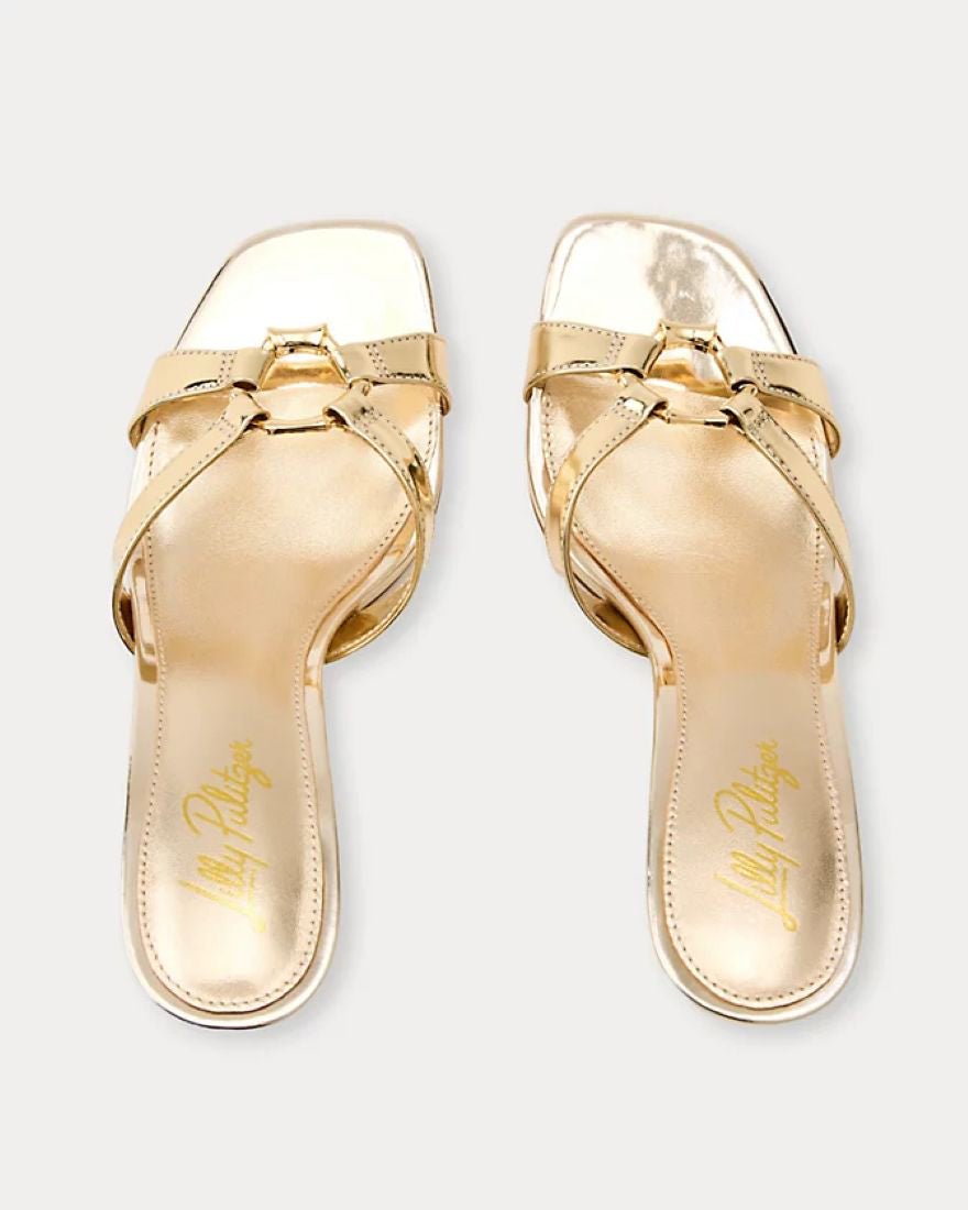 Lilly Pulitzer - Nicolette Sandal - Gold Metallic