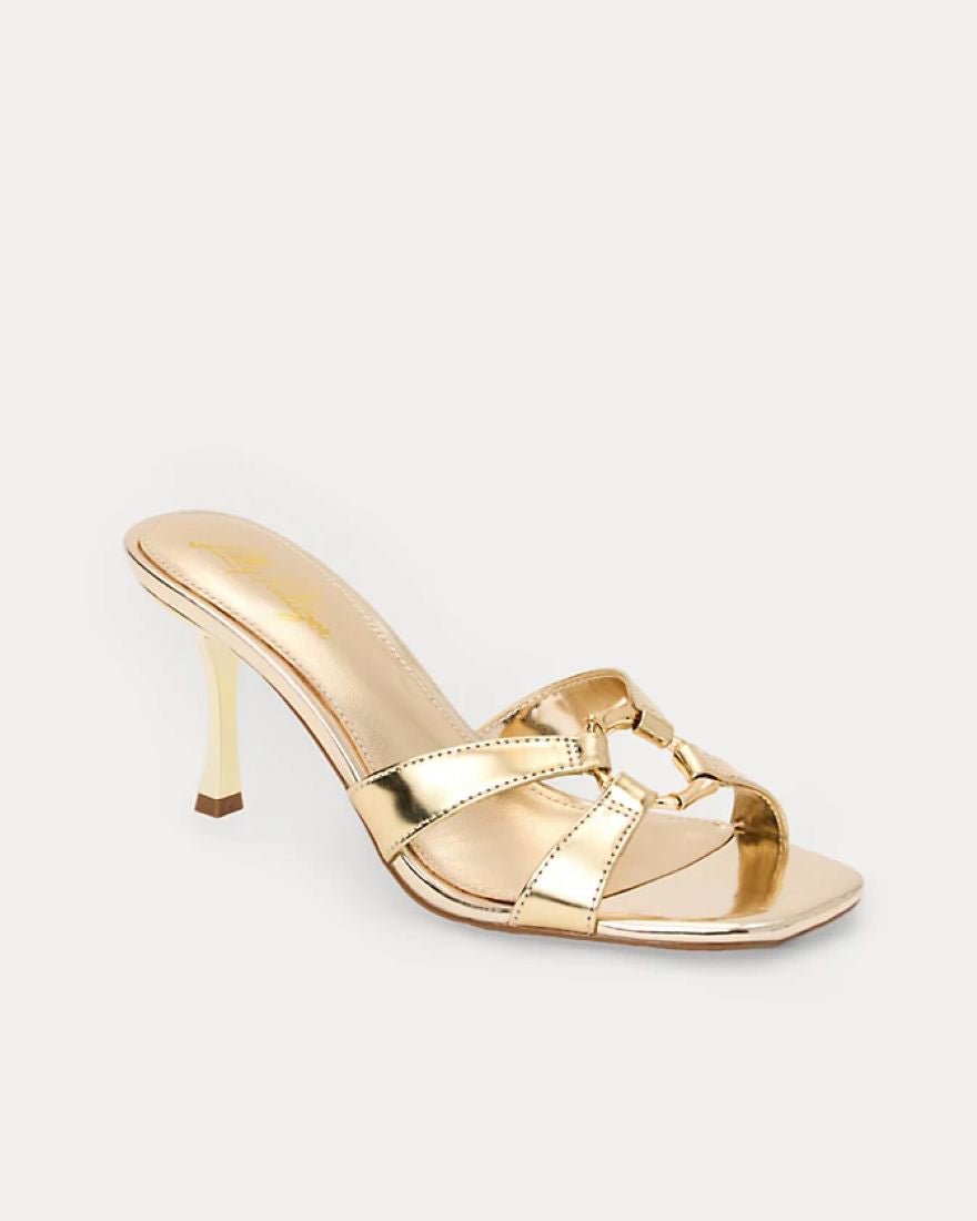 Lilly Pulitzer - Nicolette Sandal - Gold Metallic