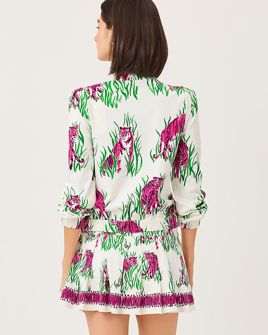 Lilly Pulitzer - Noelani Jacket Upf 50 Plus - Coconut Camouflage Catwalk