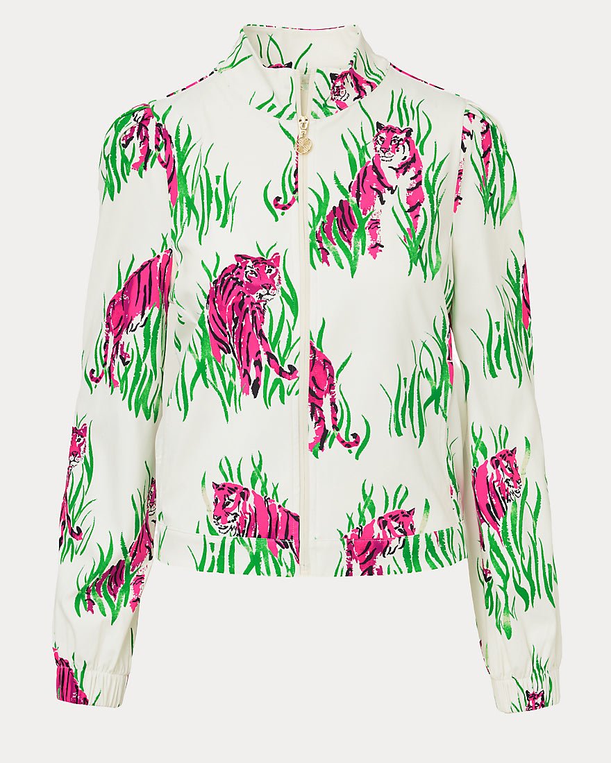 Lilly Pulitzer - Noelani Jacket Upf 50 Plus - Coconut Camouflage Catwalk