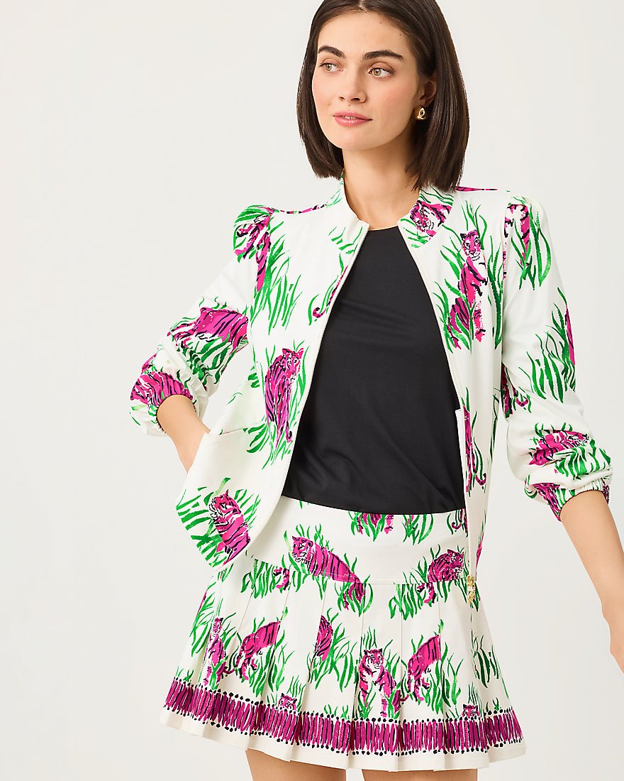 Lilly Pulitzer - Noelani Jacket Upf 50 Plus - Coconut Camouflage Catwalk