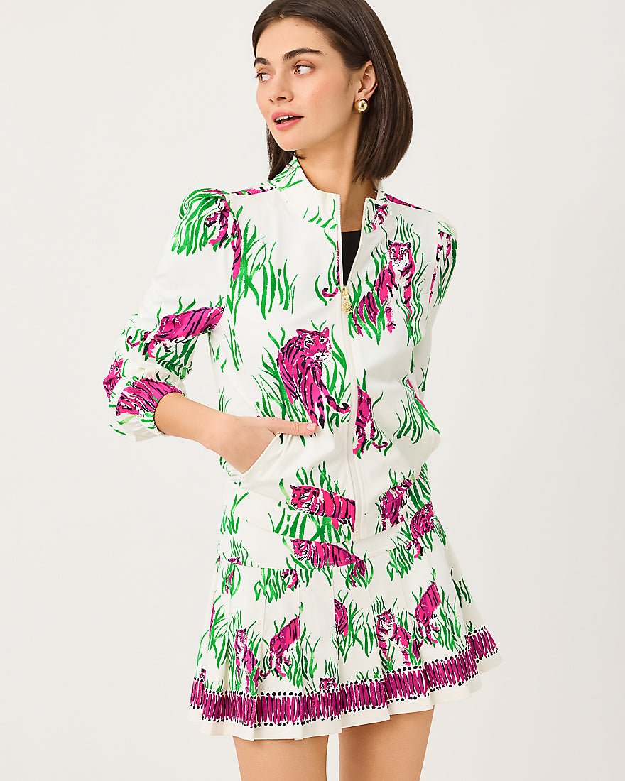 Lilly Pulitzer - Noelani Jacket Upf 50 Plus - Coconut Camouflage Catwalk